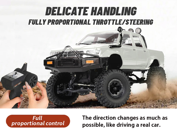 Amazon.com: Dodoore RC Rock Crawler WPL C64-1 RC Truck, 1:16 Scale