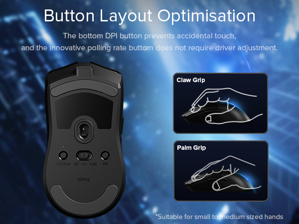 button layout