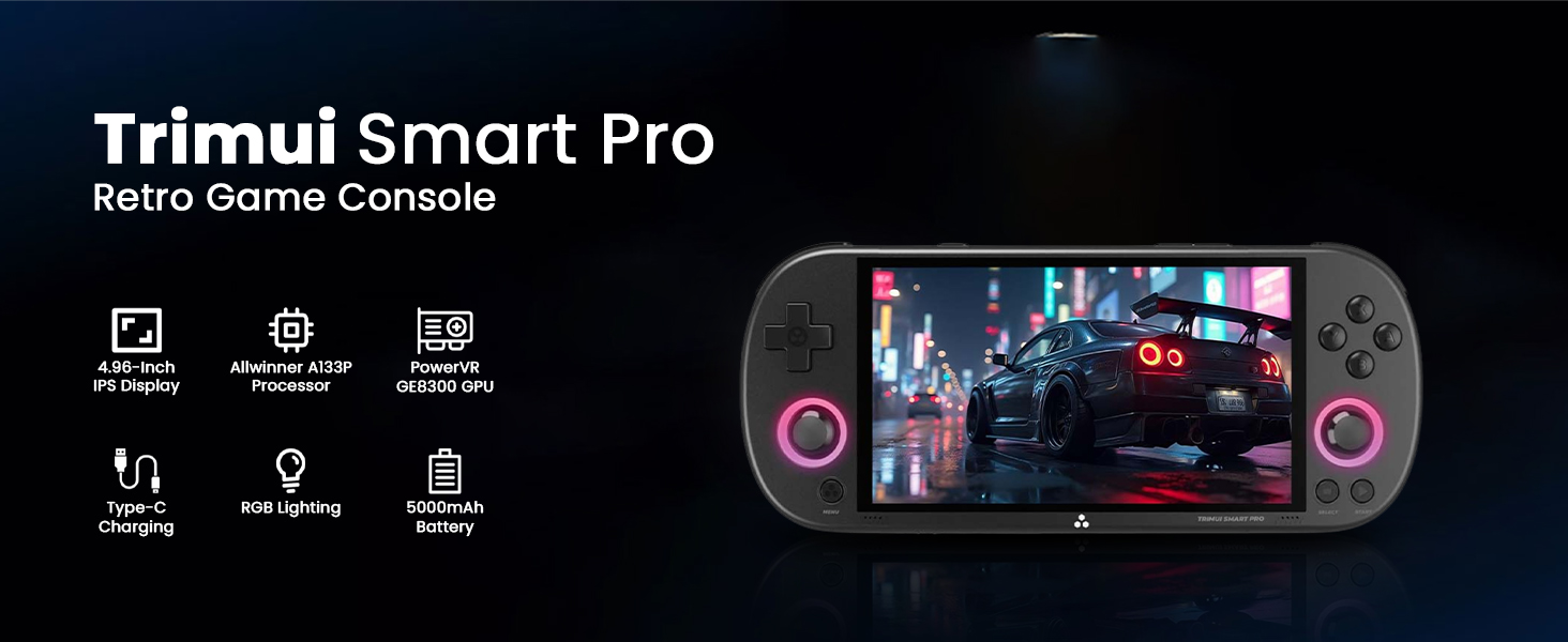 trimui smart pro game console video game console hand held game console retro game console