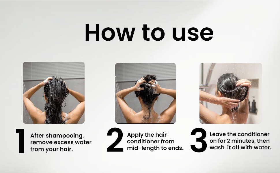 Shampoo and conditioner combo for complete hair care Conditioner for smooth and shiny hair