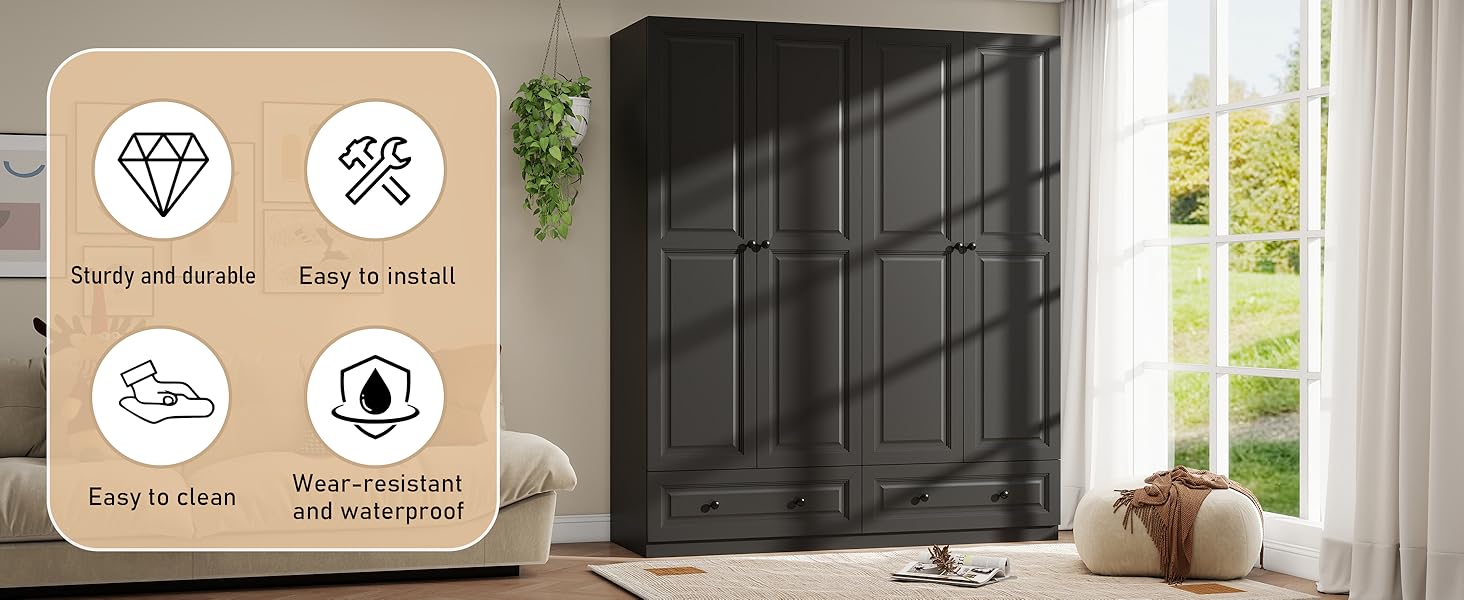 door furniture large almirah coat dresser freestanding cupboard office mid century entryway