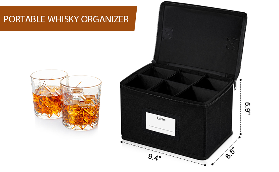 オーシャンウィスキー 収納ボックス コンテナ ケース OCEAN WHISKY Amazon｜Cool Well ワイングラスストレージボックスコンテナ