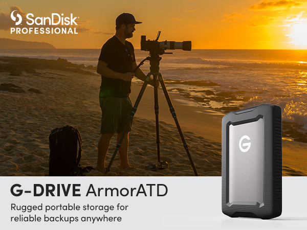 【新品】Sandisk サンディスク G-Drive ArmorATD 5TB Western Digital G-DRIVE ArmorATD 2.5