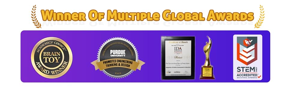 STEM Robotics Projects Kit 10in1 Robots with Sensors for Ages 8-12