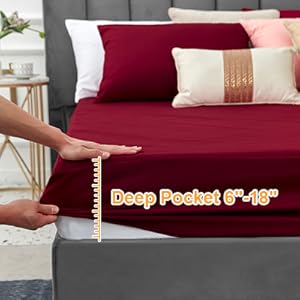 deep pocket mattress protector cover