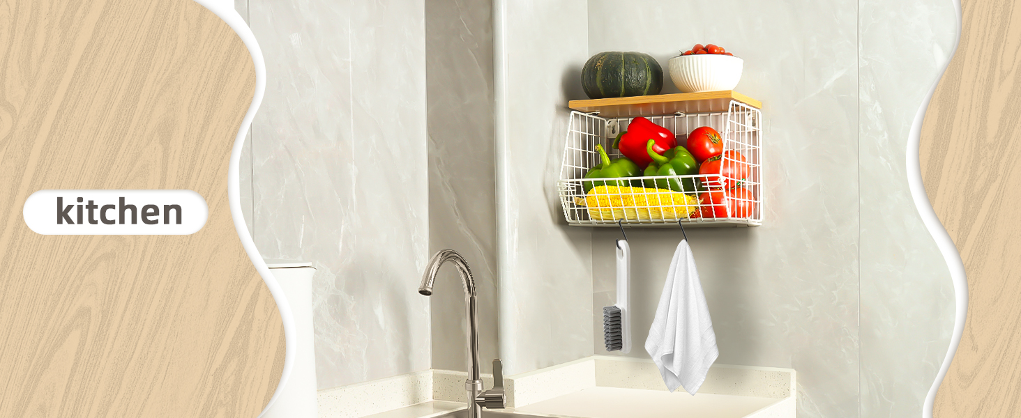 panier à fruit panier a suspendre rangement oignons ail echalottes panier legumes cuisine