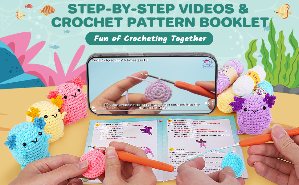 crochet kit beginner crochet kit