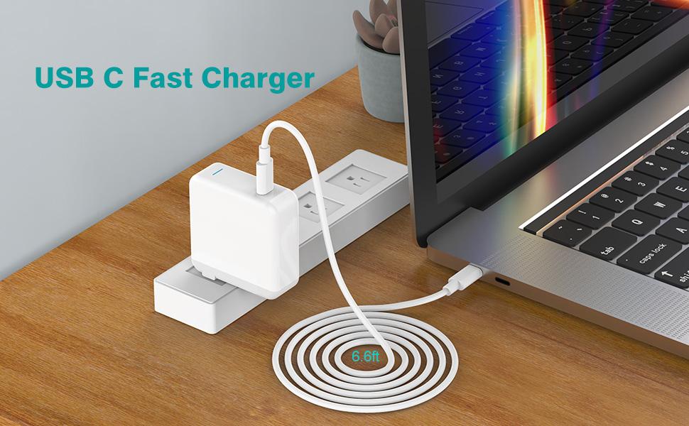 USB C to USB C Charging Cable for MacBook Air, Mac Book Pro