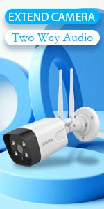 Extend two way audio Camera