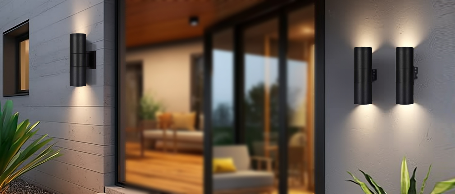 modern black exterior light fixtures