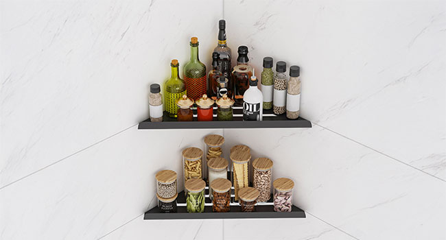 AUSAULAC Corner Shower Shelf