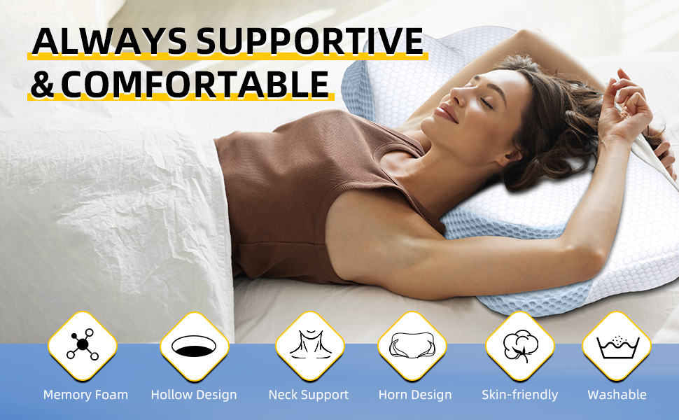 Contour Memory Foam Pillow