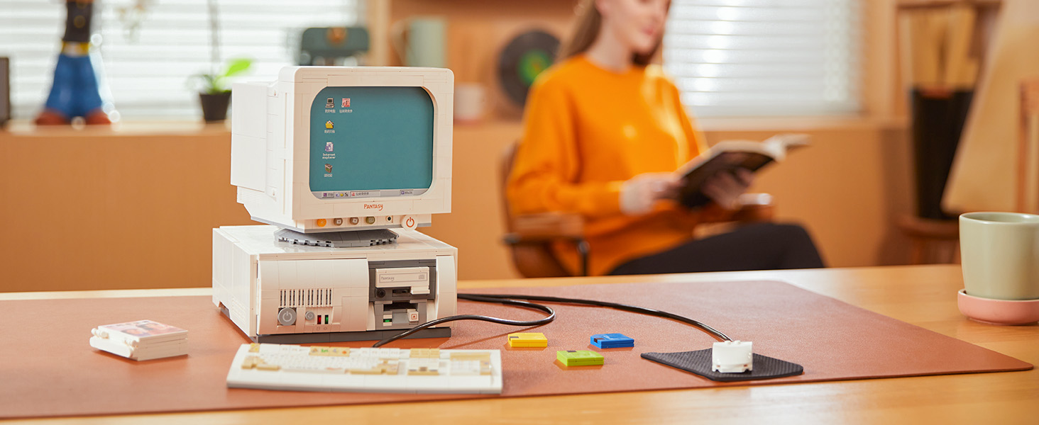 Amazon.com: BRICKKK Retro Computer Building Blocks Set, Vintage PC ...