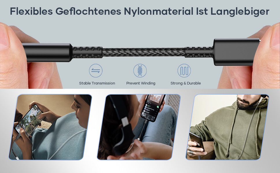 Adaptateur de Prise de Casque USB C à 3,5mm 7