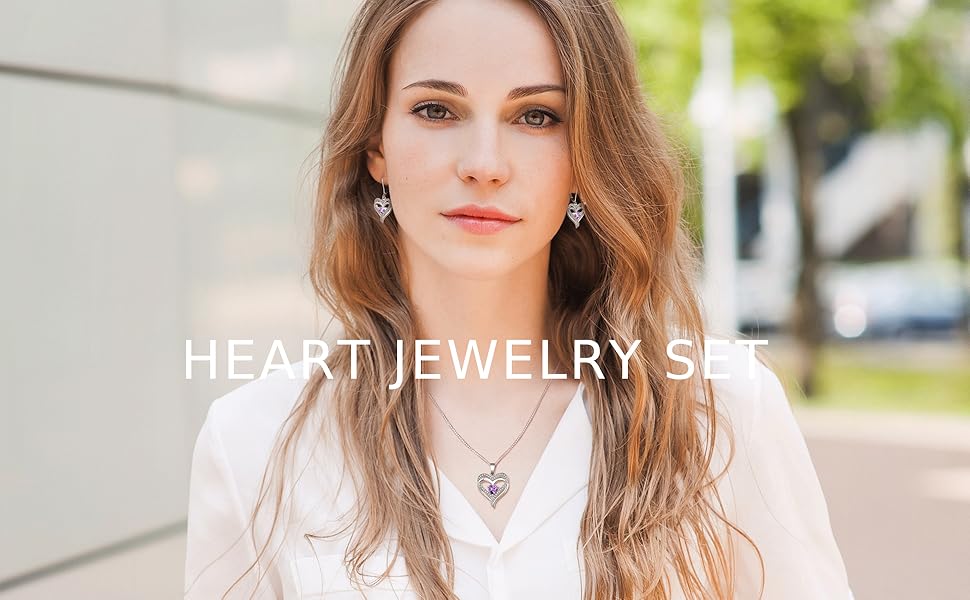 Amazon.com: YL Women's Heart Necklace Sterling Silver