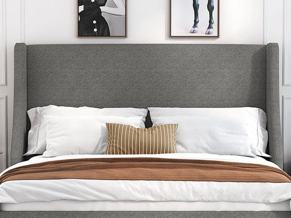 Amazon.com: Allewie King Size Platform Bed Frame with