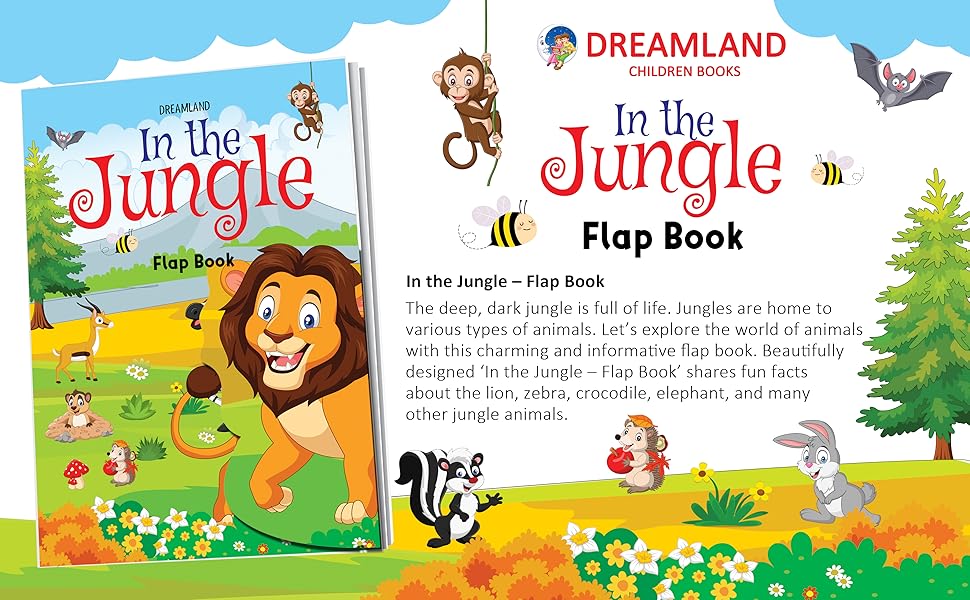 In the Jungle - Lift The Flap Book 