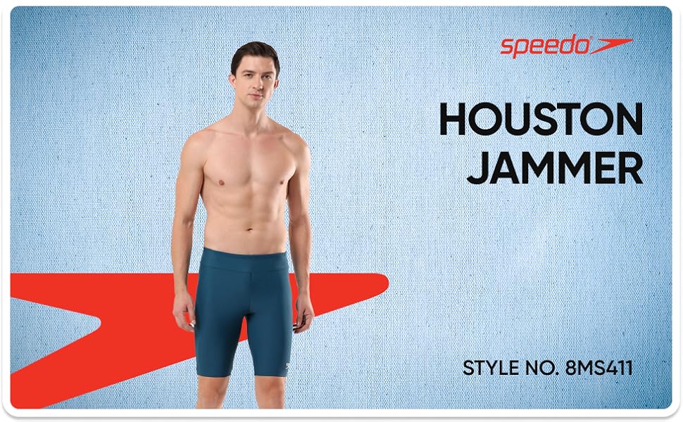  Speedo Men's Endurance 10 Essential Houston Jammer, Sport Jammer, Running Jammer, Pant, Swim Jammer