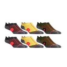 6 pack multi color, T3 ankle