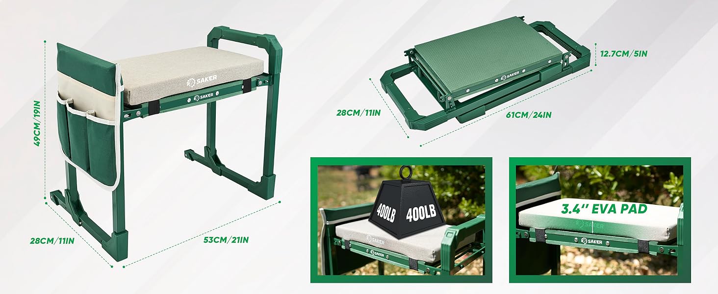 garden stool and kneeler