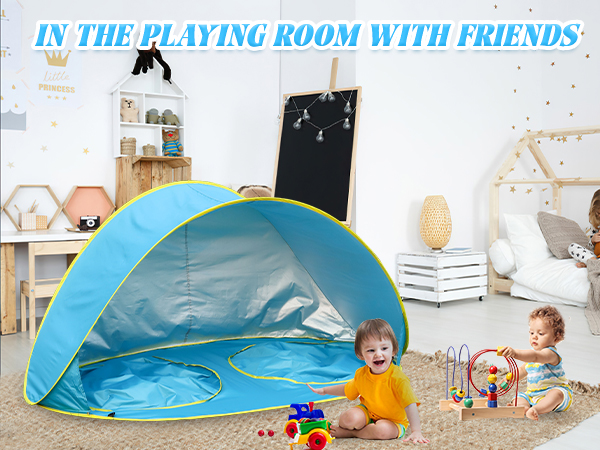 【ゆき】ことりのあそびば　Plus Amazon.com: QTREE intelligence Baby Beach Tent-2 Pools Pop