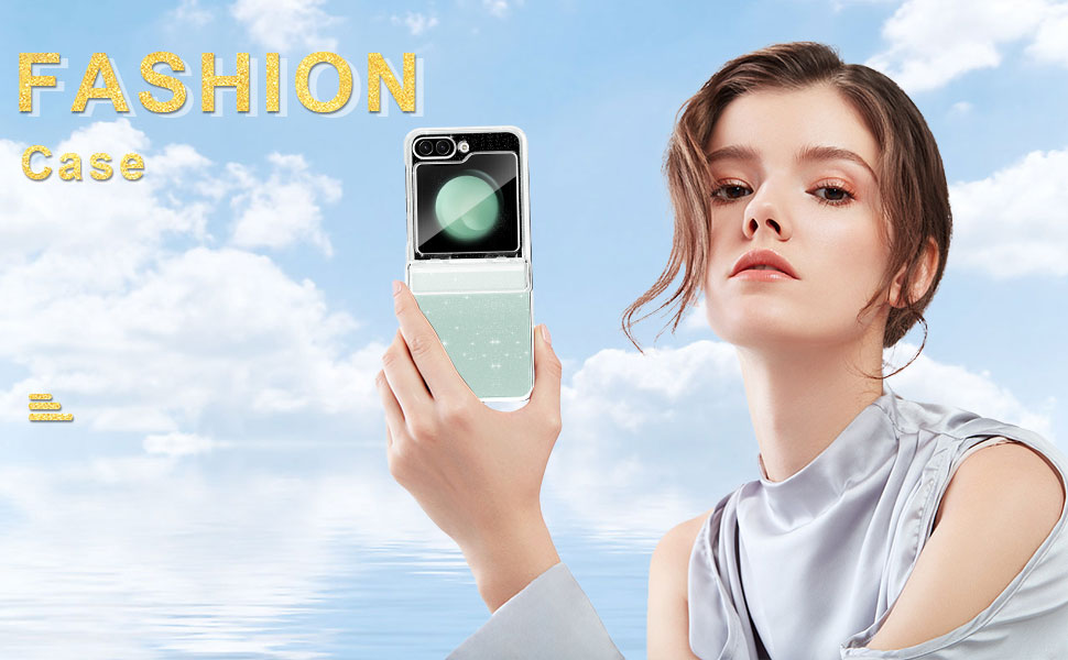 Btscase for Samsung Galaxy Z Flip 5 Case,Built in Front