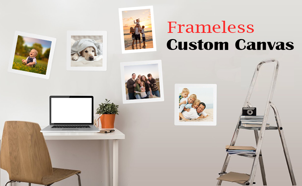 CCWACPP Custom Canvas Wall Art Customized Personalized Print Your Photo