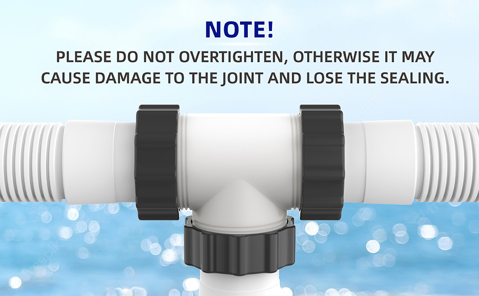 PalpitateC Pool Hose T Splitter Compatible with Intex