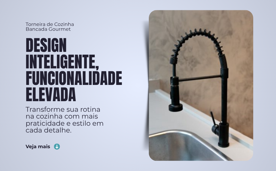 DESIGN INTELIGENTE, FUNCIONALIDADE ELEVADA