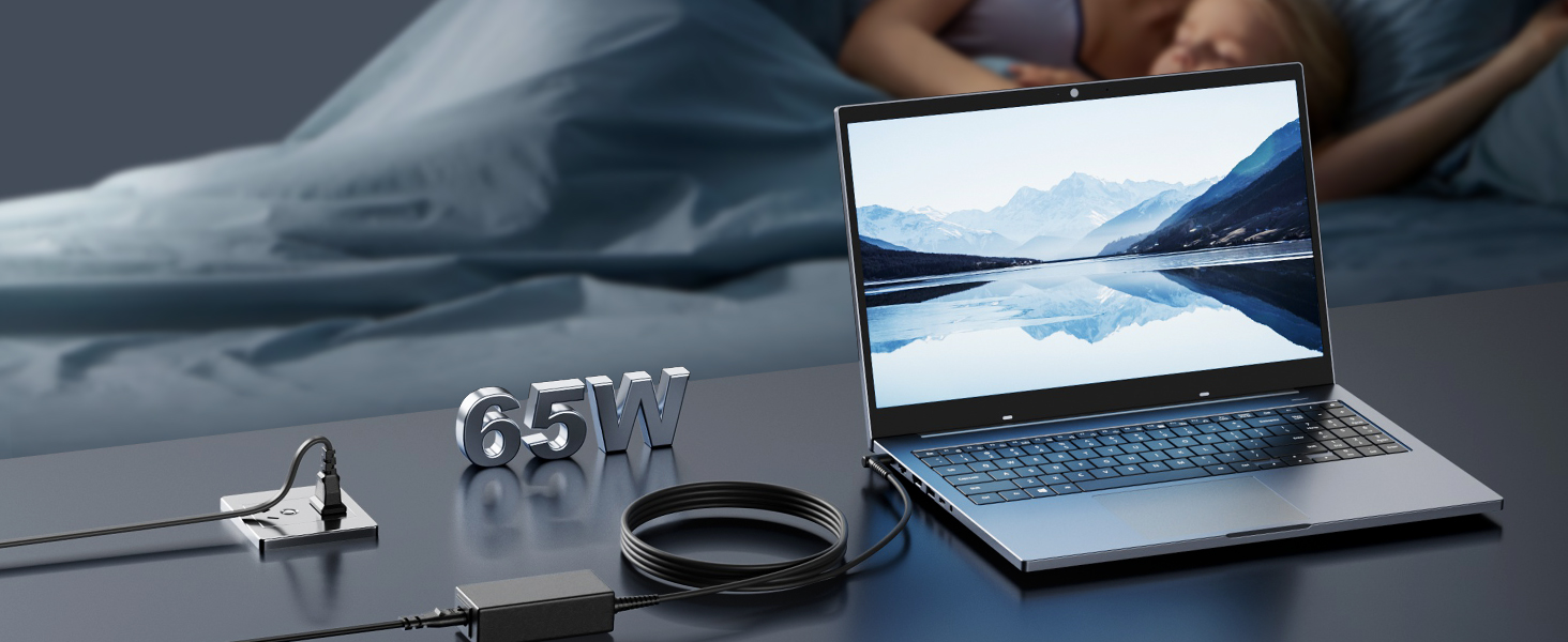 HP 65w BLUE 青 4.5*3.0MM 急速充電器