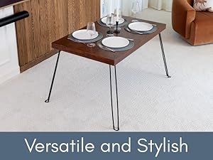 Dining folding table