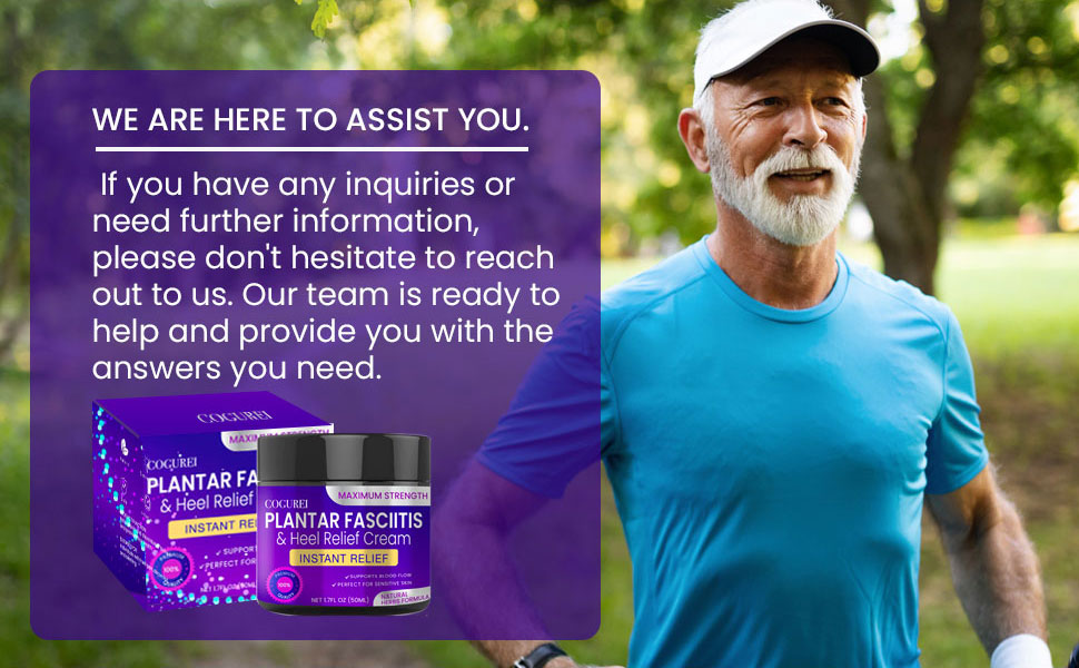 Plantar Fasciitis fast acting relief cream