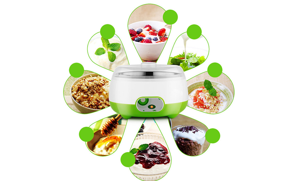 Yoghourt Machine, 1L Automatic Digital Yogurt Maker