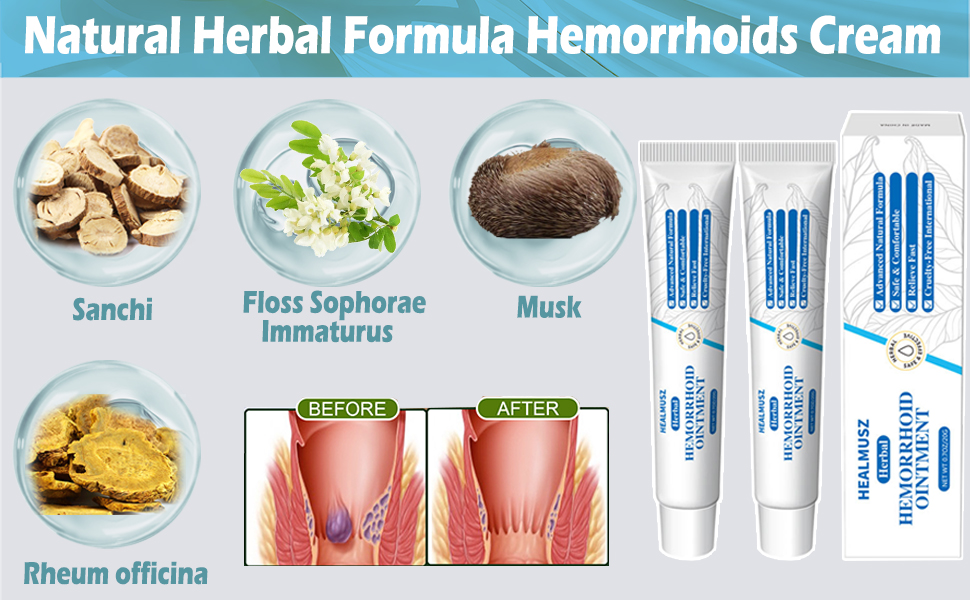 Soothes Burning, Itching and Discomfort, Shrinks Piles,Pain Relief