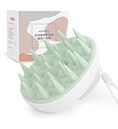 AIMIKE Scalp Massager Shampoo Brush, Scalp Scrubber w/Soft Silicone Bristles, Scalp Brush/Exfolia...
