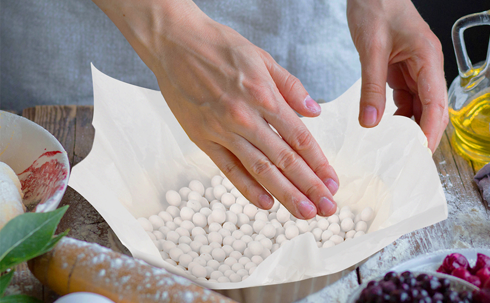 Pie Weights for Baking, Ceramic Pie Weight Baking Beads