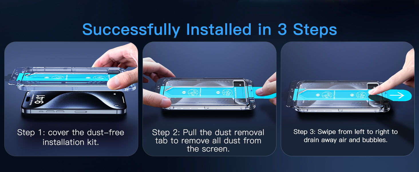 iphone 15 pro max screen protector
