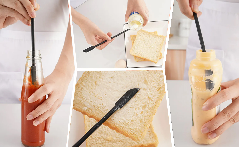 Double Ended Mini Silicone Spatula