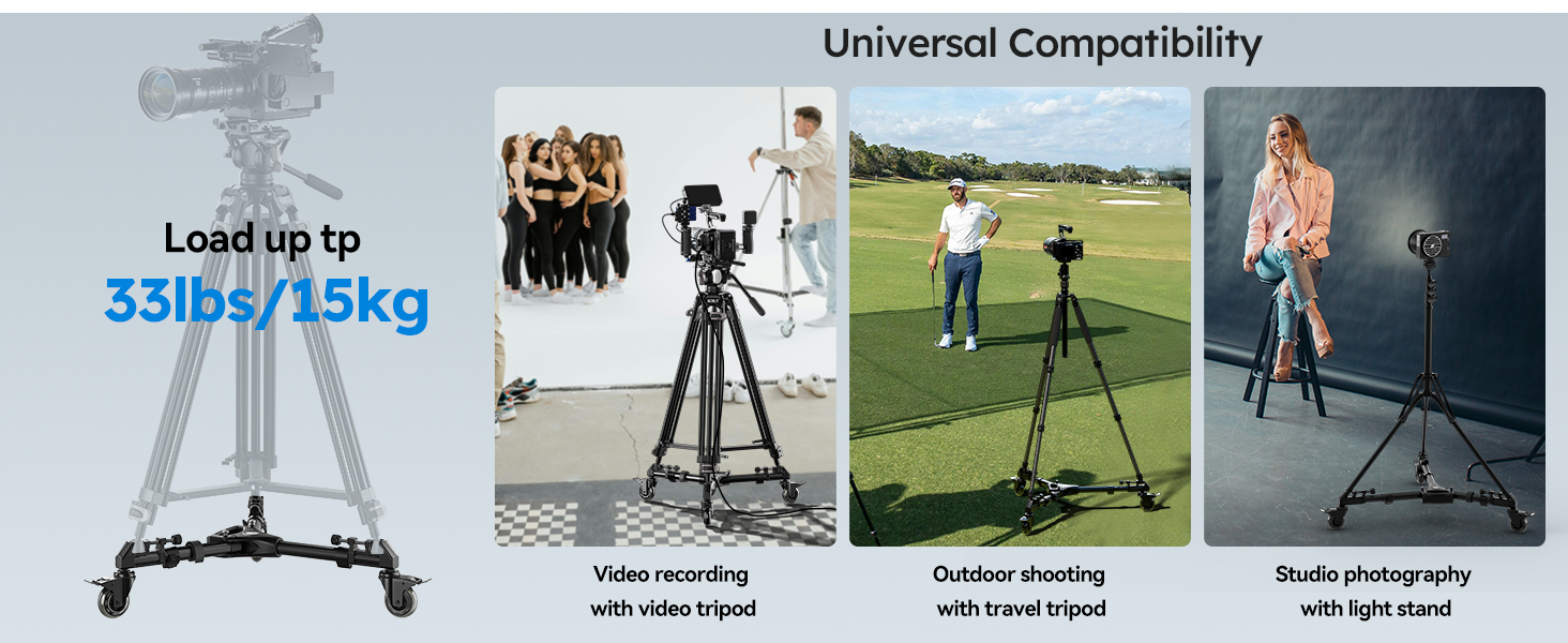 Adjustable Tripod Dolly