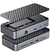 Amazon.com: ORICO 12-in-1 USB C Hub with M.2 SSD Enclosure 10Gbps