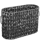 Coeusy Toilet Paper Storage Basket,Large Free Standing Toilet Paper Organizer,Extra Toilet Paper ...