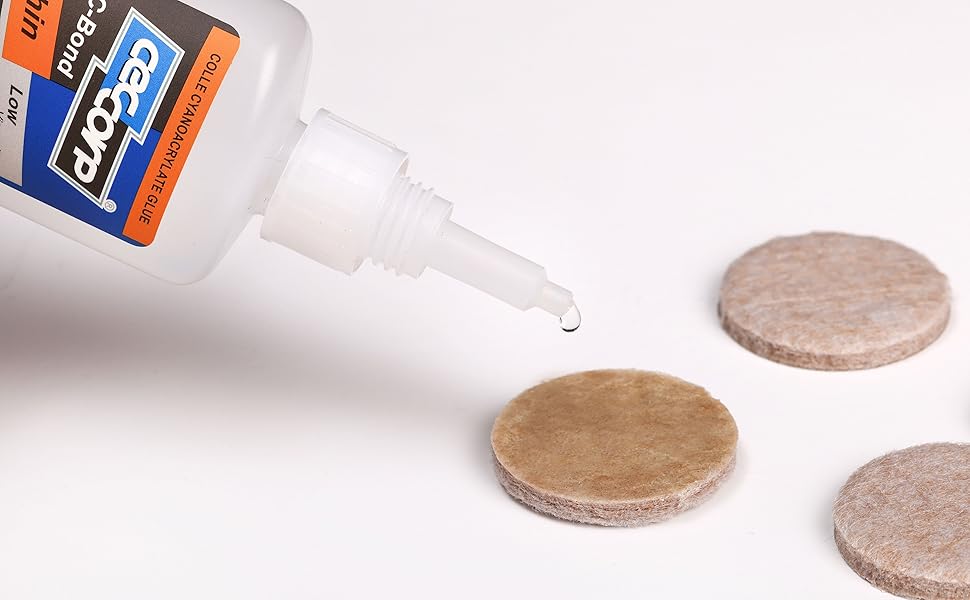 CECCORP Super Glue CBond Thin Bundle, 2 x 120g (4.23 oz) Bottles