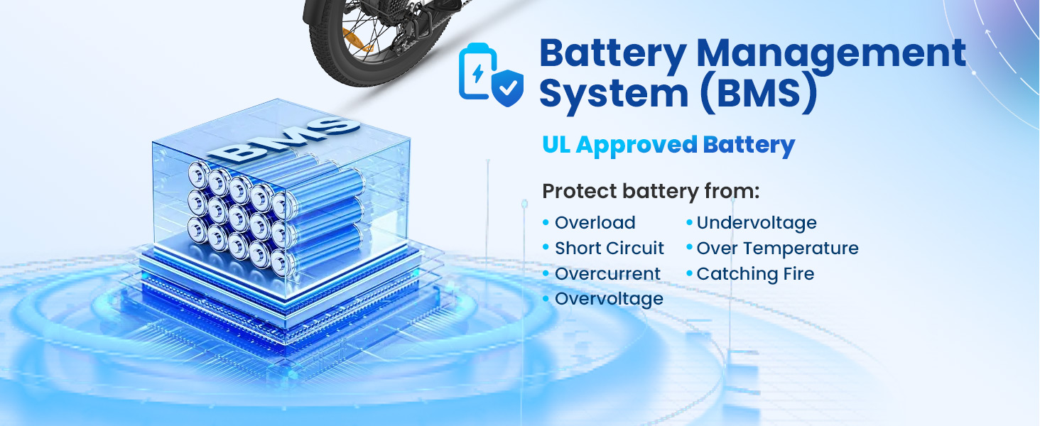 iCaddy with Advanced Battery Management System (BMS)