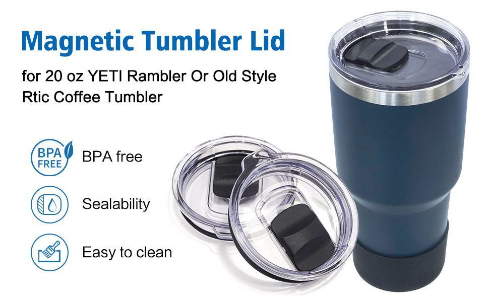 20 oz Tumbler Lid Set, Slider Replacement