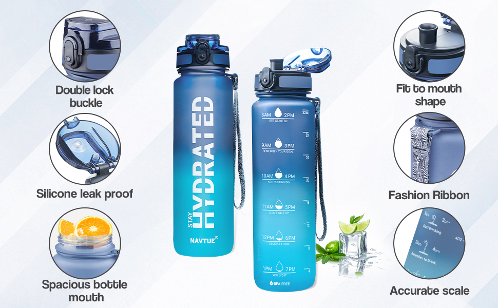 32oz Sports Water Bottles