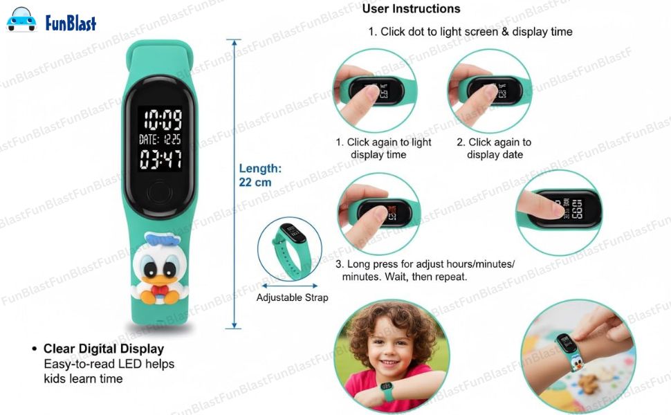 cute cartoon watch for kids, wrist band watch, wrist band watch for boys, wrist band watch for kids