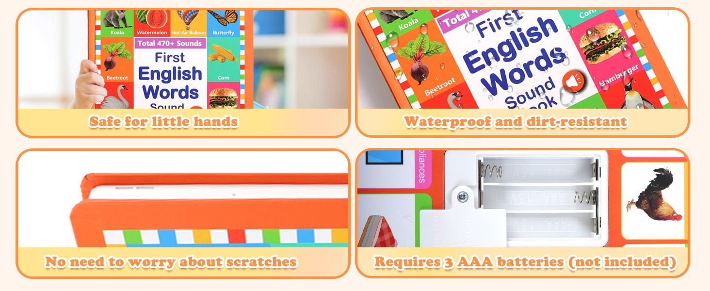 english words sound book