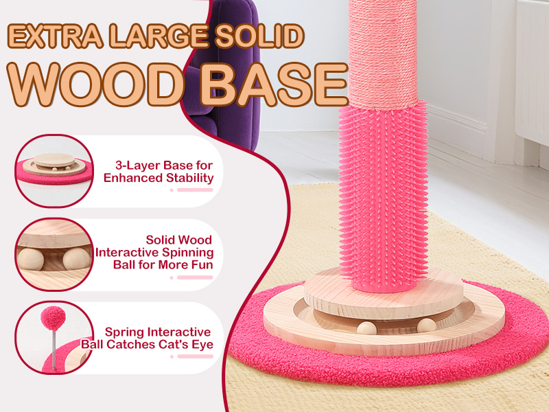 large cat scratching post