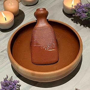 Foot Pumices, Terra Cotta Foot Scrubber, Callus Remover, Dead Skin Remover