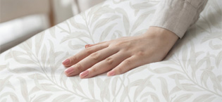 hand soft touch duvet cover